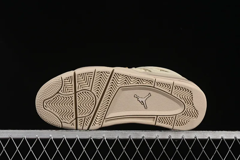 All categories Air Jordan Jordan series basketball shoes Air Jordan 4 Air Jordan 4 NET "Rattan" AJ4 Joe 4 soft and elegant rattan color cultural basketball shoes FN7251-200